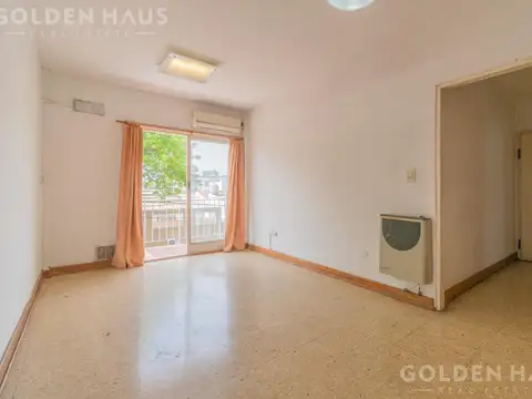 Departamento 3amb al frente con balcón en Caballito Norte