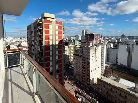 Departamento 2 ambientes con balcón y cochera