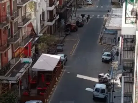 Departamento 2 ambientes con 2 baños