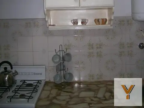 Departamento 2 ambientes con 1 baño