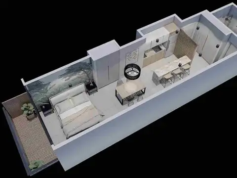 Departamento en Venta de Monoambiente