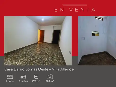 Casa en Venta de 2 dormitorios