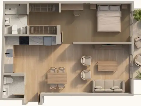 Departamento en Venta en Villa Urquiza, USD 156.000