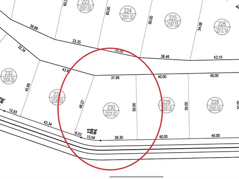 Terreno en Venta 50  mts Fondo