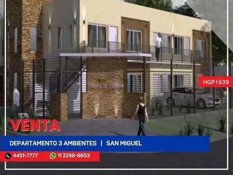 Departamento en Venta en San Miguel, Partido de San Miguel