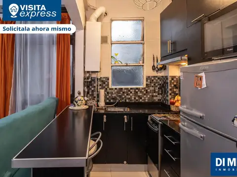 Departamento 2 ambientes con 1 baño