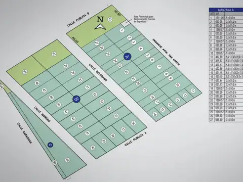 Terreno en Venta de 655,0 m2