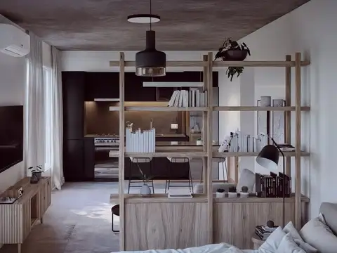 Departamento Monoambiente con 1 baño