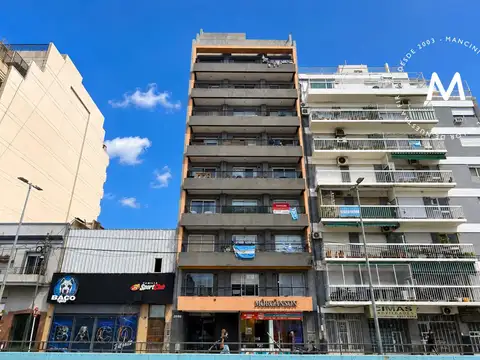 Departamento en venta de 1 ambiente con balcón al frente - Villa del Parque