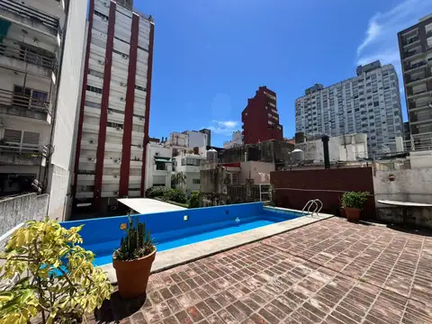 Alquiler Departamento Rosario 1 dormitorio con COCHERA Barrio Martin amenities Piscina Parrillero