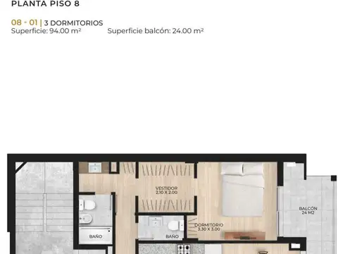 Departamento en Venta de 4 ambientes
