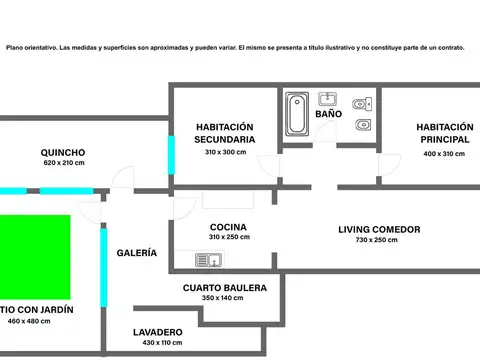 Depto Tipo Casa en Venta de 3 ambientes