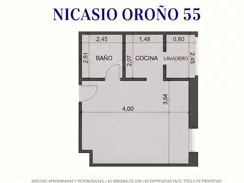 Venta. Monoambiente. Luminoso. Nicasio Oroño y Av. Rivadavia