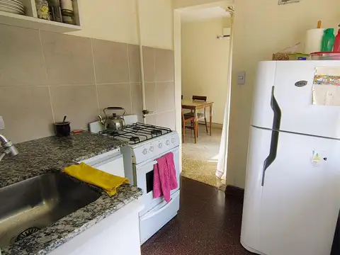 Departamento 2 ambientes con 1 baño