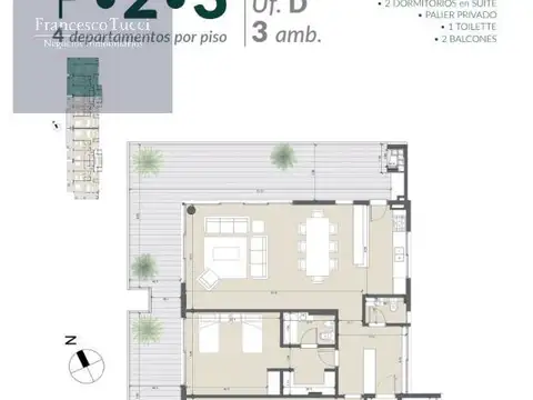 Departamento en Venta en Nordelta, Partido de Tigre