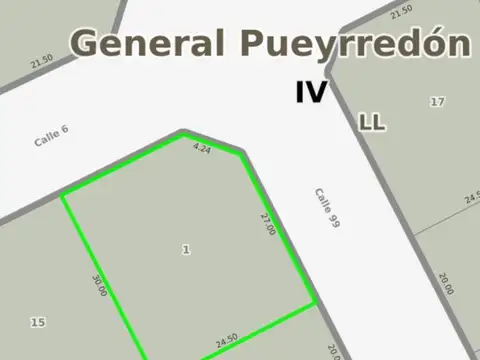 Terreno en Venta en San Eduardo del Mar, USD 28.000