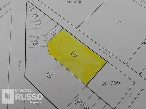Terreno en Venta de 4500,0 m2