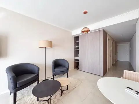 Venta departamento amoblado monoambiente en Torre Deco Recoleta