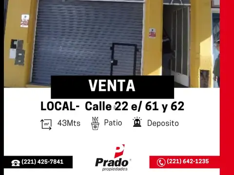 LOCAL EN VENTA.