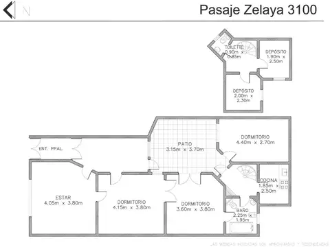 Depto Tipo Casa en Venta de 5 dormitorios