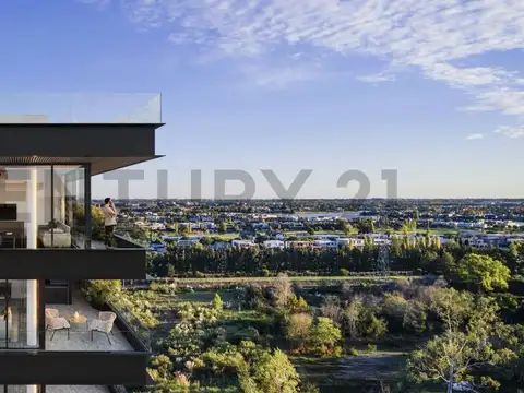 Departamento 2 ambientes con 2 baños