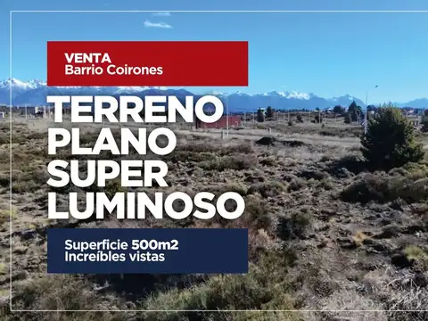 Excelente lote de 500m2 en barrio coirones