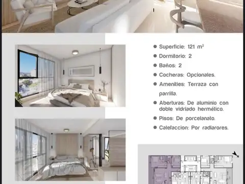 VENTA EN POZO OHIGGINS 237, 1 DORMITORIO GRAN OPOR