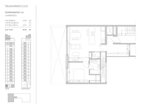 Triunvirato 5469 - 14º "A"