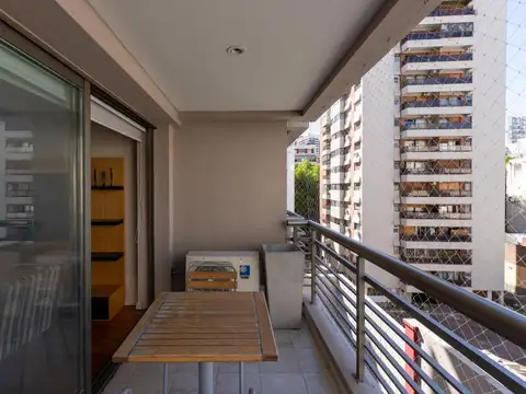 Departamento 2 ambientes con 2 baños