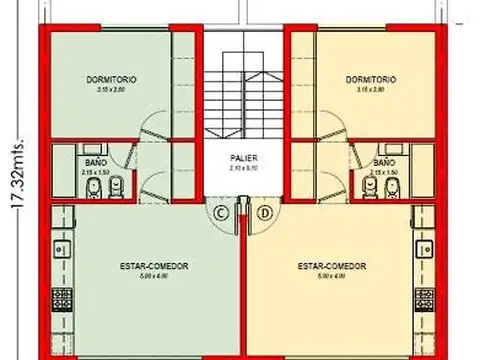 Depto Tipo Casa en Venta de 1 dormitorio