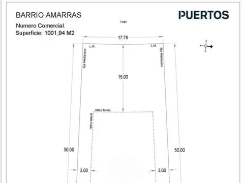 Terreno en Venta en Puertos, USD 190.000