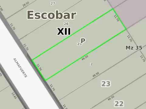 Terreno / Lote en venta de 544.05m2 ubicado en Belén de Escobar