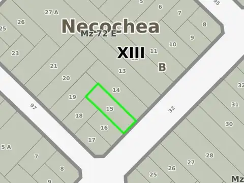 Terreno en Venta en Necochea, USD 60.000