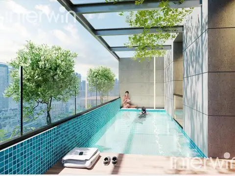 Departamento Monoambiente con 1 baño