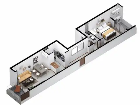 Departamento en Venta de 3 ambientes