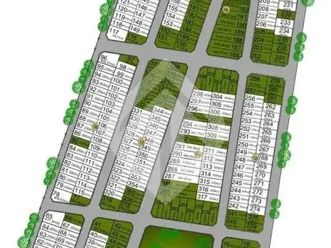 Terreno en Venta 25  mts Fondo