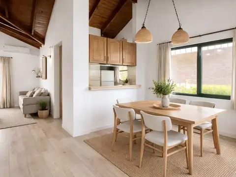 Casa 4 ambientes con 2 baños