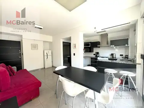 Departamento 2 ambientes con 1 baño