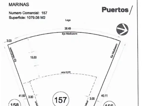 Terreno en Venta de 2259,0 m2