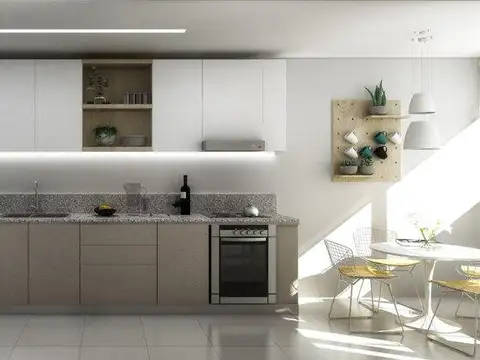 Departamento 2 ambientes con 1 baño