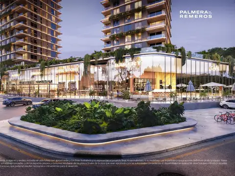 Departamento en venta 3 ambientes con balcón y amenities de categoría – palmera de los remeros