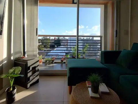 Departamento 2 ambientes con 2 baños