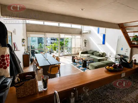 Departamento 2 ambientes con 2 baños