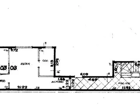 Departamento 2 ambientes con 1 baño
