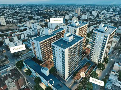 Departamento 2 ambientes con 1 baño