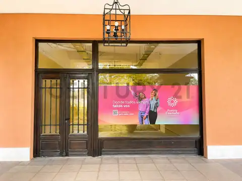 ALQUILER LOCAL COMERCIAL EN PUEBLO CAAMAÑO PILAR