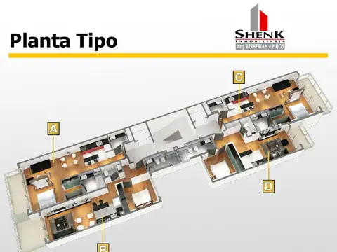 Departamento en Venta de Monoambiente