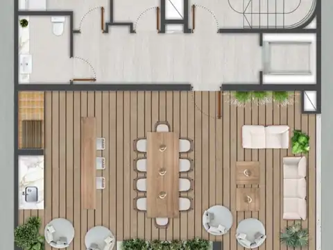 Departamento en Venta de 1 dormitorio