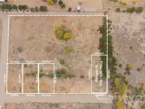 Terreno en Venta 15  mts Fondo