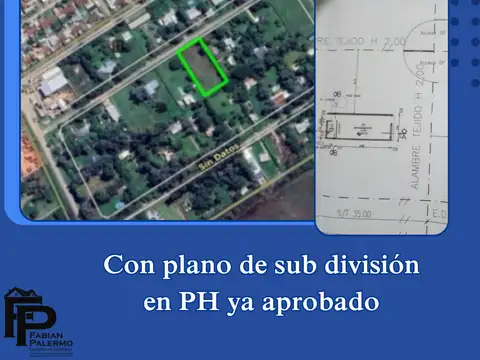 Terreno en Venta de 632,0 m2